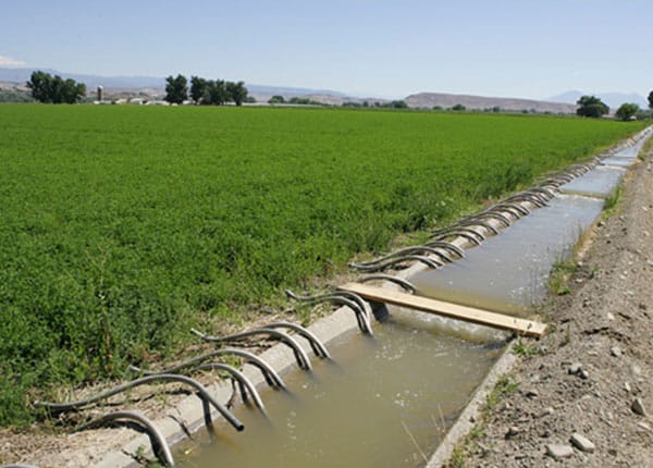 concrete ditch system